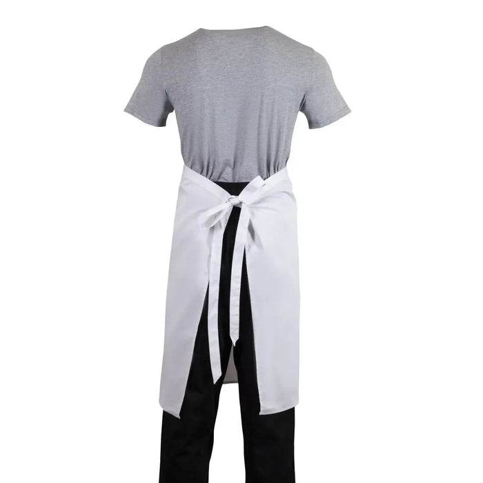 Whites Regular Bistro Apron White  Aprons