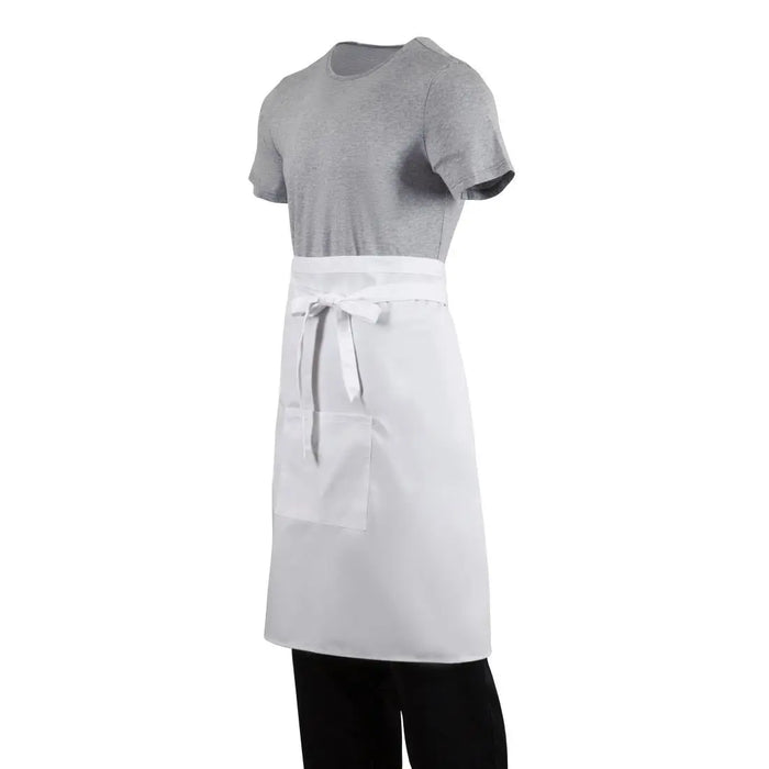 Whites Regular Bistro Apron White  Aprons