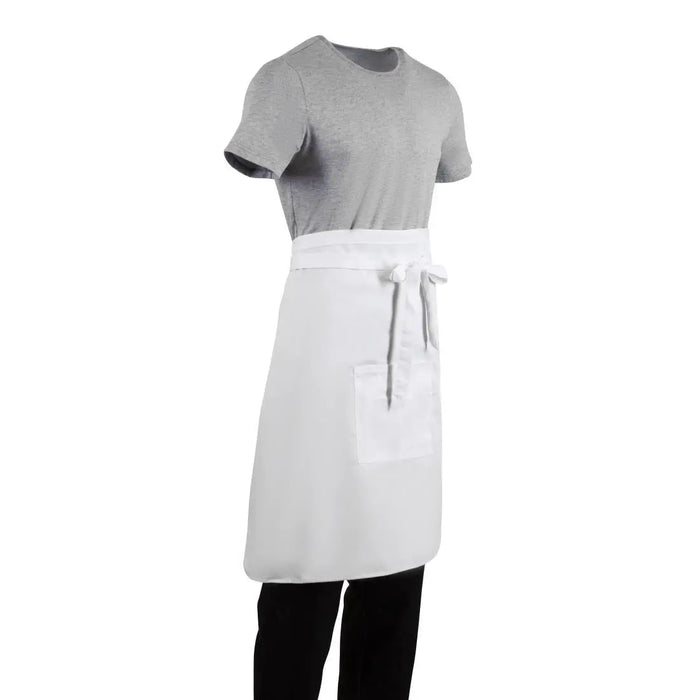 Whites Regular Bistro Apron White  Aprons