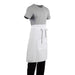 Whites Regular Bistro Apron White  Aprons