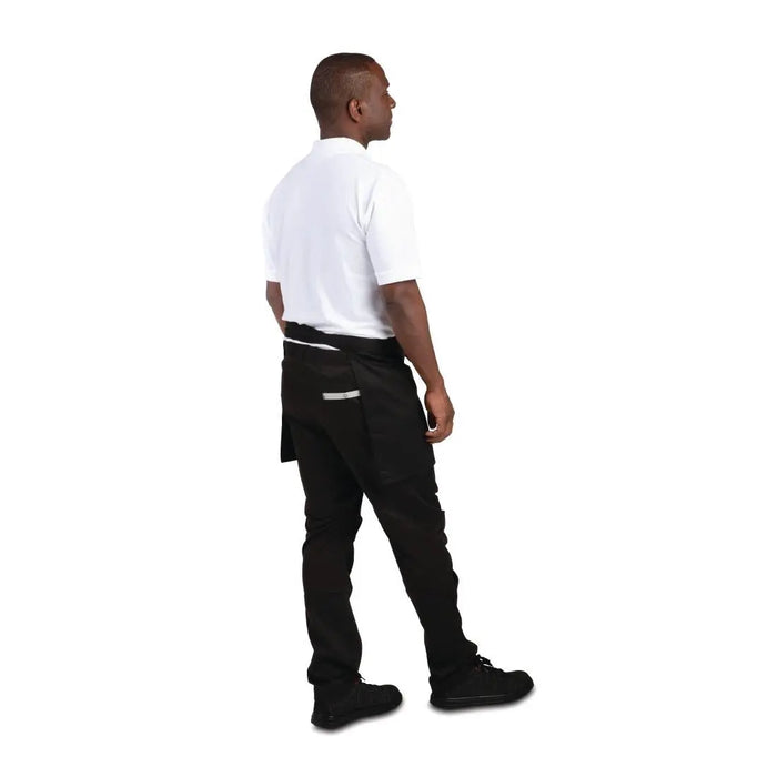 Whites Short Bistro Apron Black  Aprons