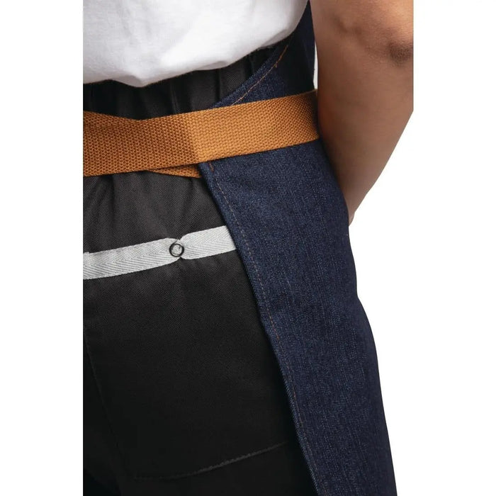 Whites Southside Bib Apron Blue Denim