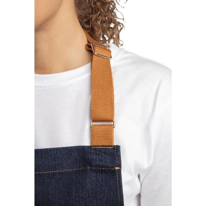Whites Southside Bib Apron Blue Denim