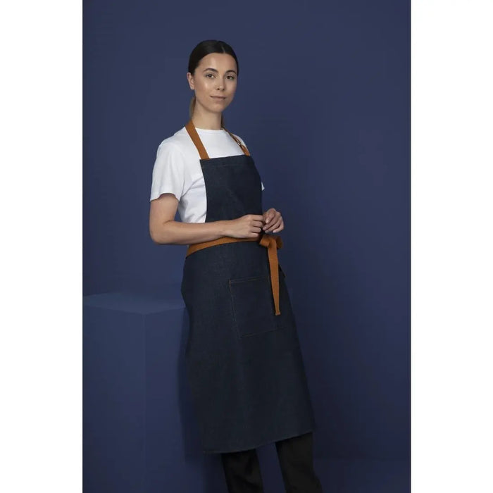 Whites Southside Bib Apron Blue Denim