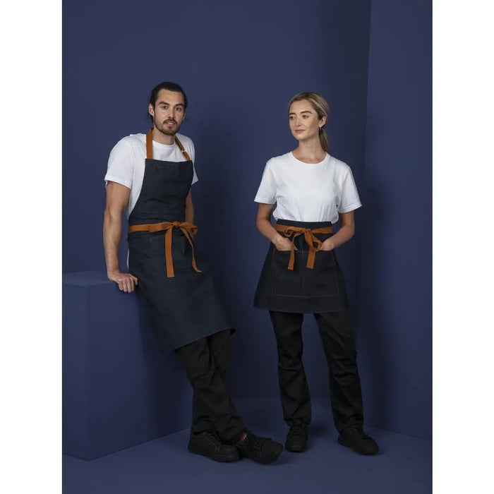 Whites Southside Bib Apron Blue Denim