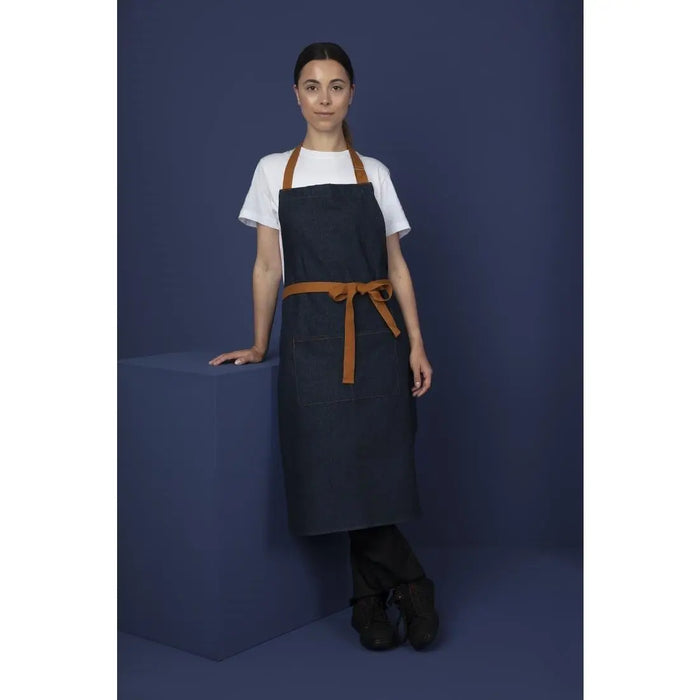 Whites Southside Bib Apron Blue Denim