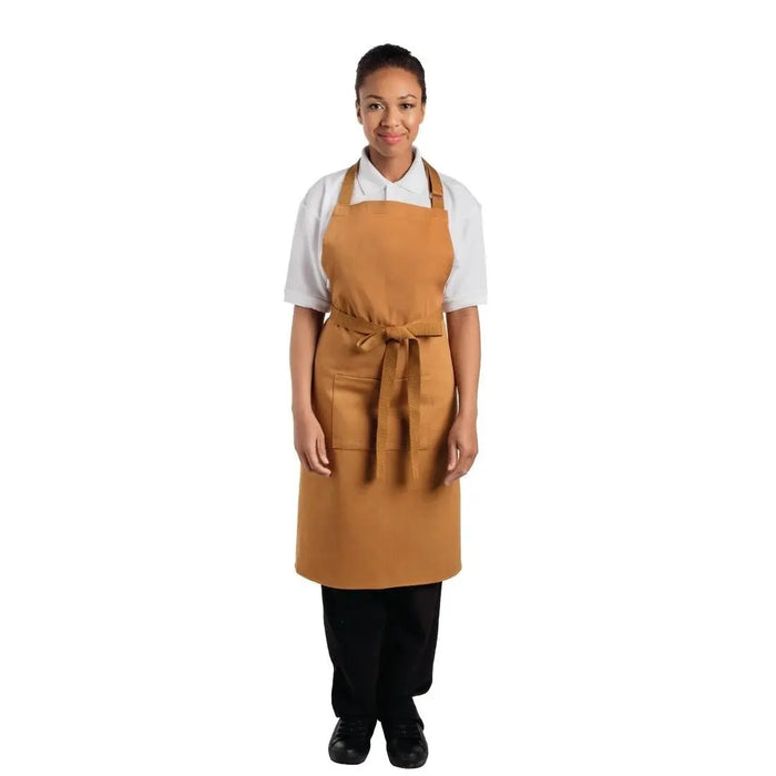 Whites Southside Bib Apron Tan  Aprons