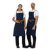 Whites Southside X-Cross Back Apron Blue Denim  Aprons