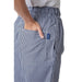 Whites Unisex Vegas Checkered Chef Pants Blue/White  Chef Pants