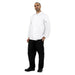 Whites Vegas Unisex Chef Jacket Long Sleeve White  Chef Jackets and Shirts