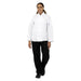 Whites Vegas Unisex Chef Jacket Long Sleeve White  Chef Jackets and Shirts