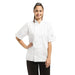 Whites Vegas Unisex Chef Jacket Short Sleeve White  Chef Jackets and Shirts