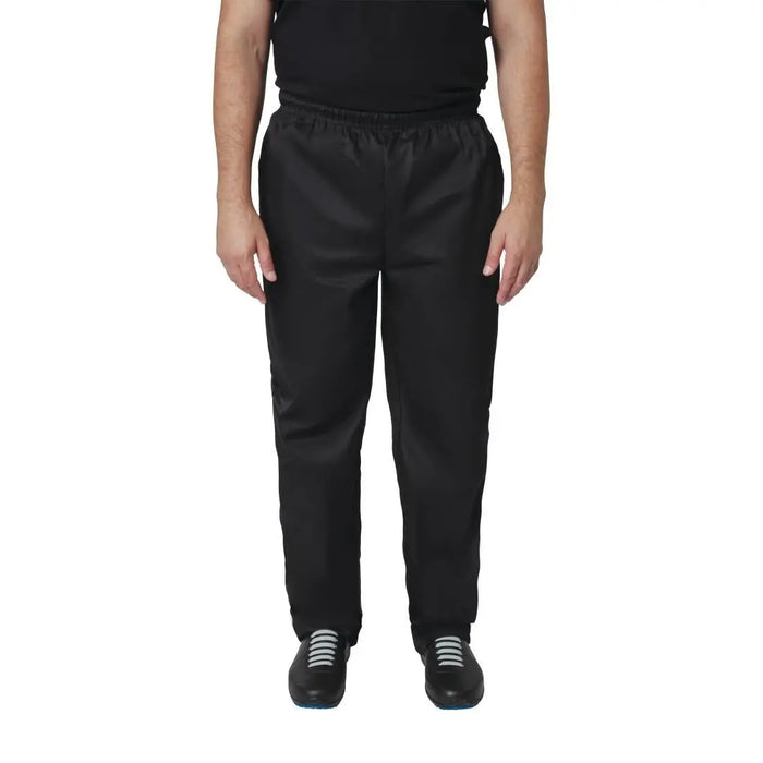 Whites Vegas Unisex Chef Trousers Black  Chef Pants
