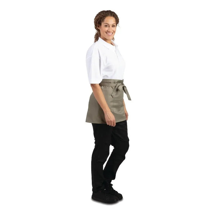 Whites Waist Bistro Apron Olive