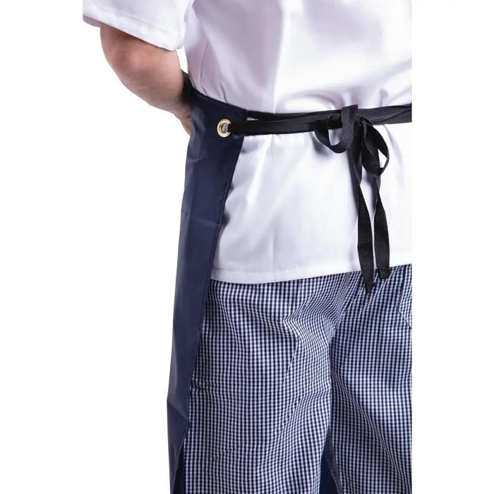 Whites Waterproof Bib Apron Blue  Aprons