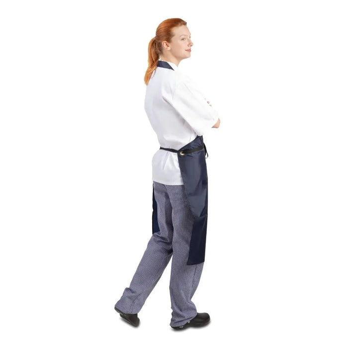 Whites Waterproof Bib Apron Blue  Aprons