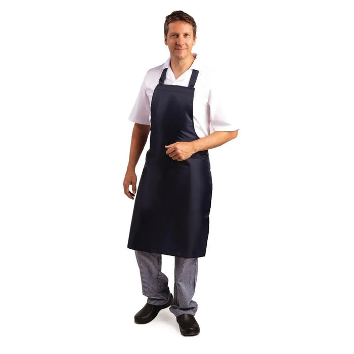 Whites Waterproof Bib Apron Blue