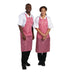 Whites Waterproof Bib Apron Red Stripe  Aprons