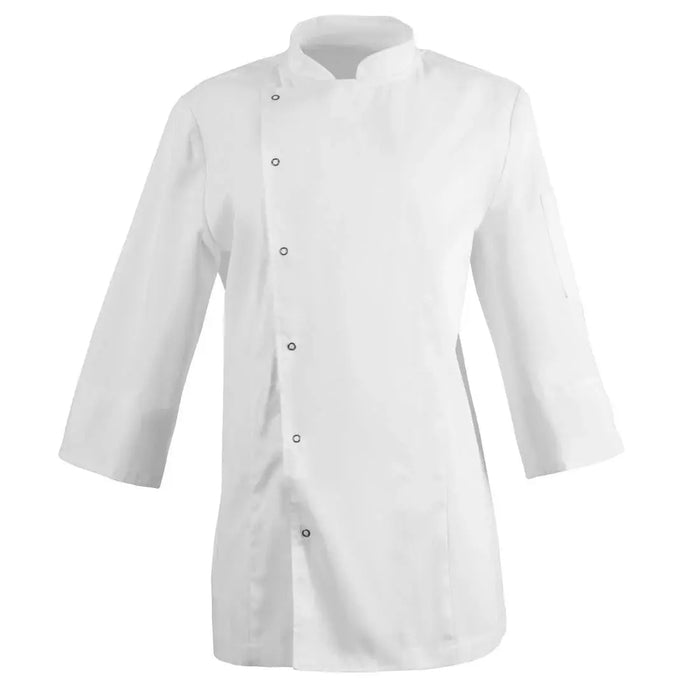 Whites Women’s Fitted Chef Jacket White