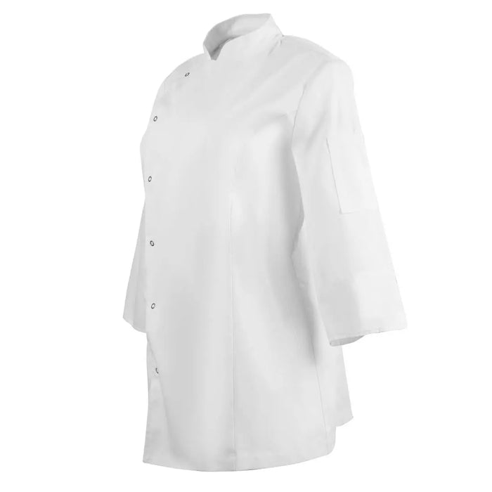 Whites Women’s Fitted Chef Jacket White  Chef Jackets and Shirts