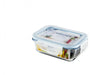 Wiltshire Rectangle Glass Container 370ml  Meal Storage