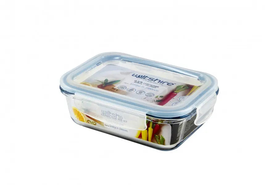 Wiltshire Rectangle Glass Container 600ml  Meal Storage