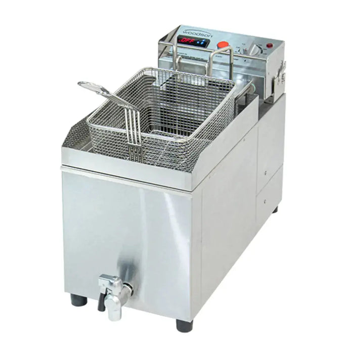 Woodson Countertop Digitial Autolift Fryer  Deep Fryers