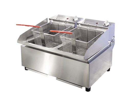 Woodson Twin Pan Countertop Fryer  Deep Fryers