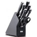 Wusthof Classic Ikon 7 Piece Knife Block Set Dark  Knife Sets