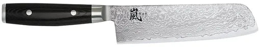 Yaxell RAN Japanese Damascus Nakiri Knife 180mm  Vegetable Knives