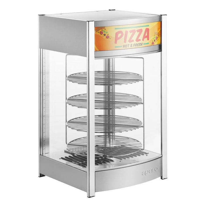Apuro 4 Tier Heated Pizza Display Merchandiser - JB188-A - Simply Hospitality NZ