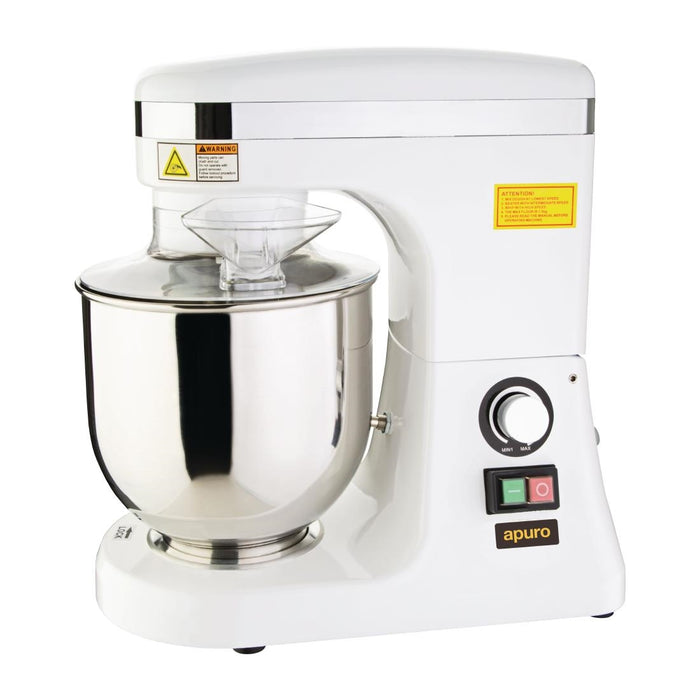 Apuro 7Ltr White Planetary Mixer - DB266-A - Simply Hospitality NZ