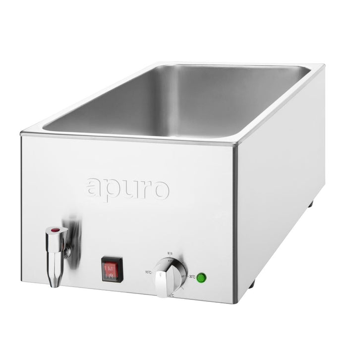 Apuro Bain Marie with Tap without Pans - FT694-A - Simply Hospitality NZ