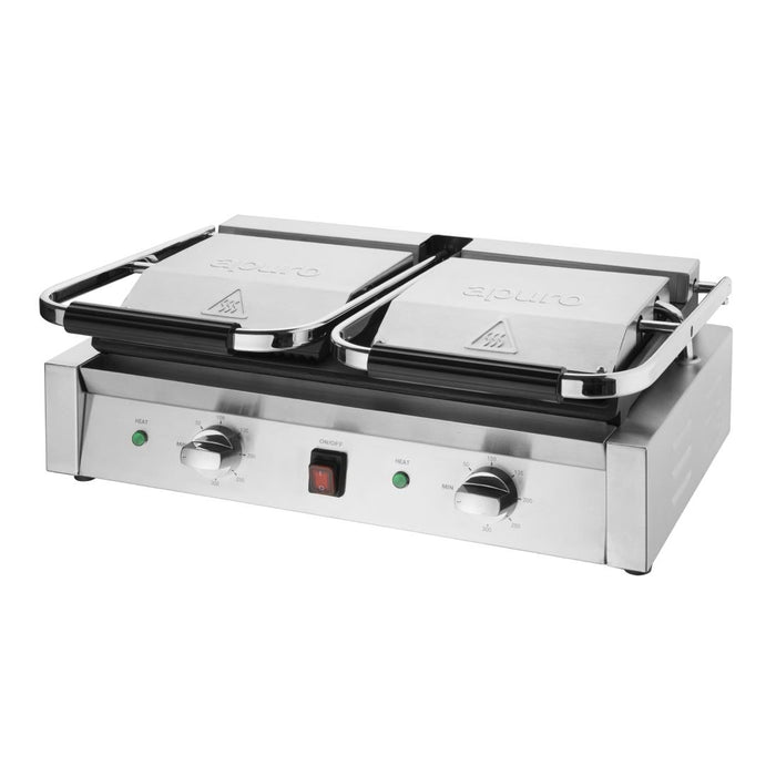 Apuro Bistro Double Contact Grill - CU605-A - Simply Hospitality NZ