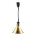 Apuro Conical Retractable Heat Shade Pale Gold Finish - DY465-A - Simply Hospitality NZ