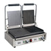 Apuro Double Half Ribbed Contact Grill - FC386-A - Simply Hospitality NZ