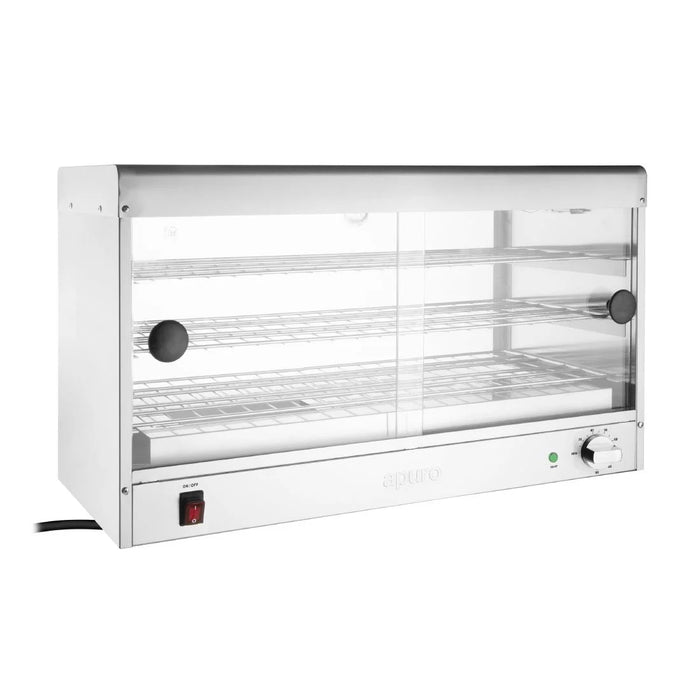 Apuro Economy Pie Warmer 60 Capacity - CJ559-A - Simply Hospitality NZ