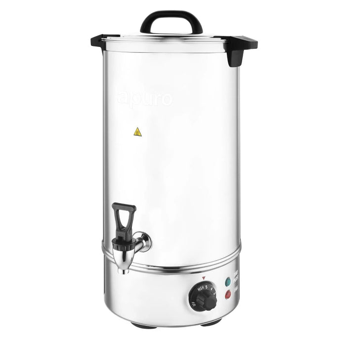 Apuro Energy Saving Manual Fill Water Urn 10Ltr - CX876-A - Simply Hospitality NZ