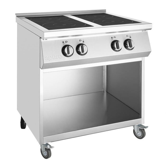 Apuro Freestanding 4 Zone Induction Hob – CU488-A - CU488-A - Simply Hospitality NZ