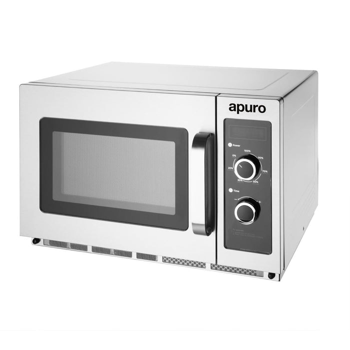 Apuro Heavy Duty Manual Commercial Microwave Oven 1800W 34Ltr - FB863-A - Simply Hospitality NZ
