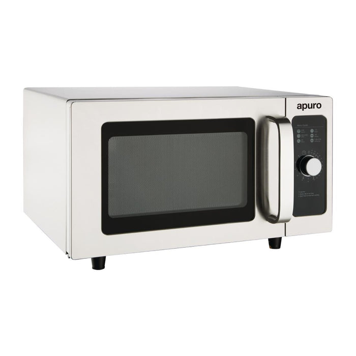 Apuro Light Duty Manual Commercial Microwave 1000W 25Ltr - FB861-A - Simply Hospitality NZ