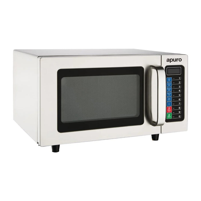 Apuro Light Duty Programmable Commercial Microwave 1000W 25Ltr – FB862-A - FB862-A - Simply Hospitality NZ