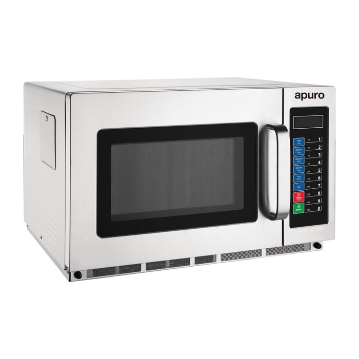 Apuro Medium Duty Programmable Commercial Microwave 1800W 34Ltr – FB864-A - FB864-A - Simply Hospitality NZ