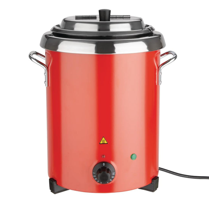 Apuro Red Soup Kettle - GH227-A - Simply Hospitality NZ