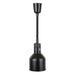 Apuro Retractable Heat Lamp Matte Black Finish - DR759-A - Simply Hospitality NZ
