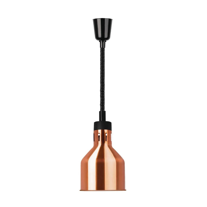 Apuro Retractable Heat Shade Copper Finish - DR757-A - Simply Hospitality NZ