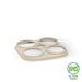 BioPak BioCane Beer Ring Holders – 4-Pack Plant Fibre Beer Ring Holder