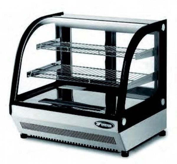 Atosa Countertop Curved Glass Chilled Showcase - 700mm Chilled - TY110L