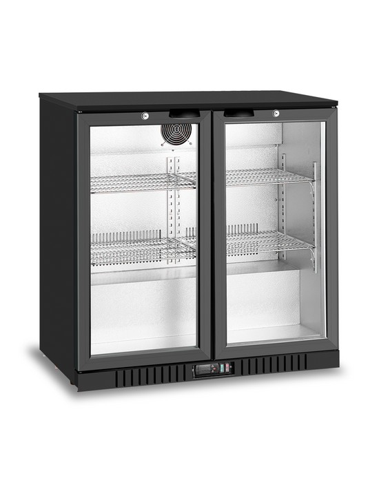 Snowman Swing Door Back Bar Cooler - 900mm - 2 Swing Doors - BB-208HEC