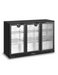 Snowman Swing Door Back Bar Cooler - 1350mm - 3 Swing Doors - BB-330HEC